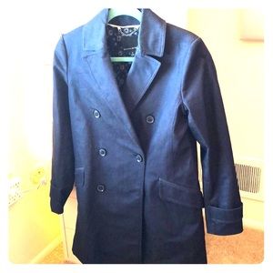 Banana Republic Double Breasted Denim Coat